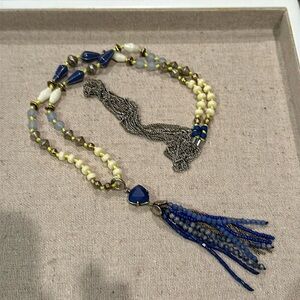 Stella & Dot AZURE Tassel Necklace